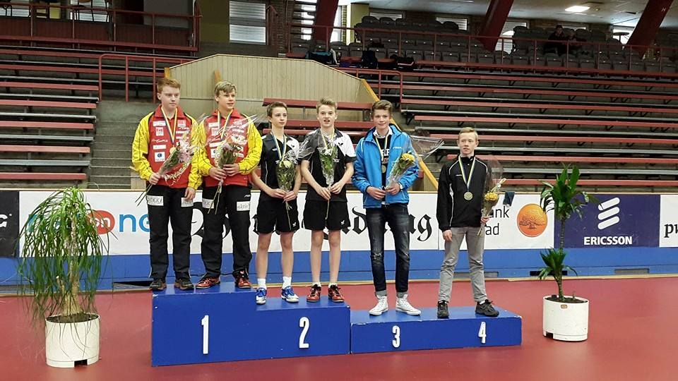 Fem medaljer i U-SM!