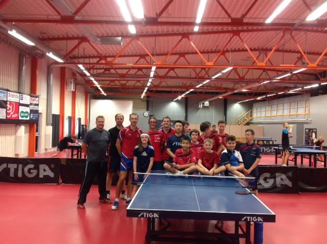 Brighton tabletennis club på besök!
